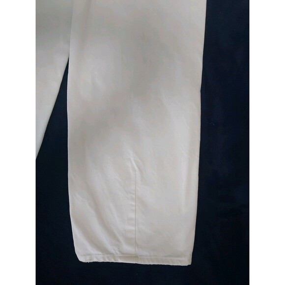 Ladies Allsaints Jayce White Denim Distressed Hi Waist Ankle Wide Leg Size 27 - Picture 9 of 9